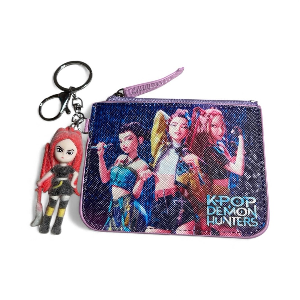 Demon Hunter Keychain Wallet with Figure